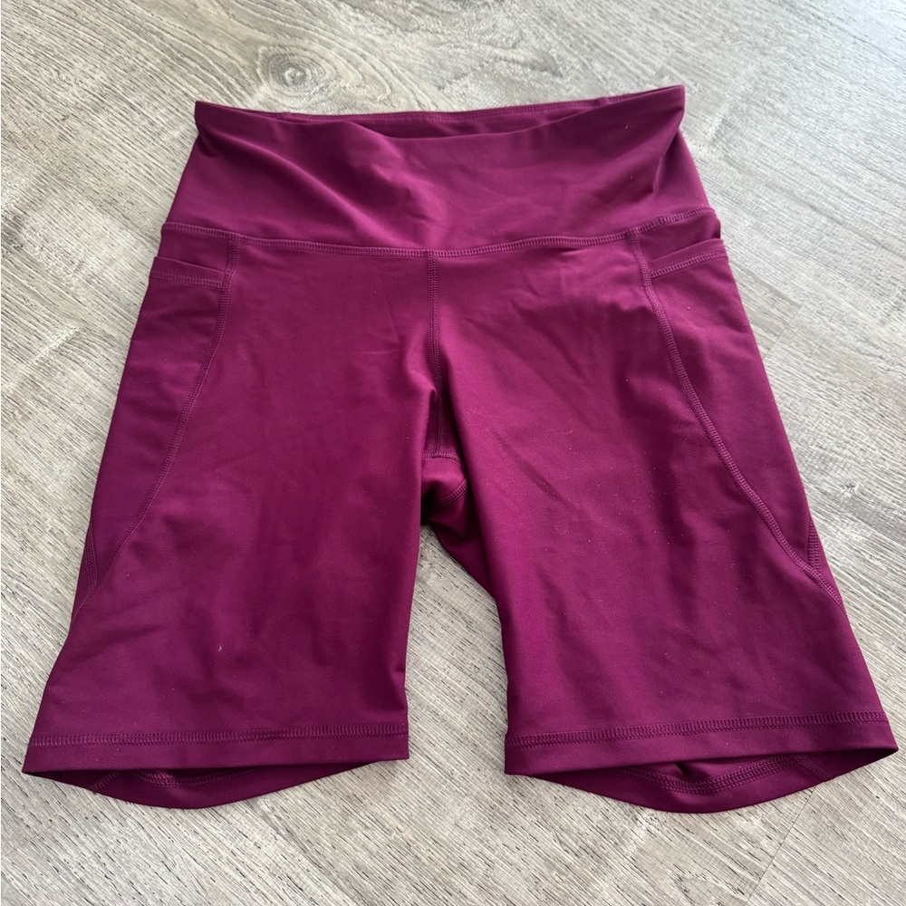 Old Navy Women's Deep Burgundy Bike Shorts